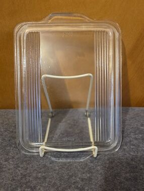Vintage Clear Glass Pyrex 503-C Refrigerator Jar LID ONLY